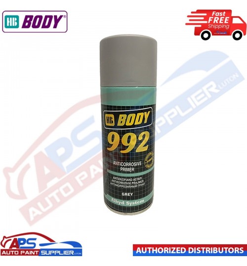 HB BODY 992 5100799200 Anti corrosive, Anti rust primer Aerosol GREY 400ml